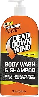 Dead Down Wind Body & Hair Soap 32 oz Pump Top - Unscented - Hunting Scent Eliminators