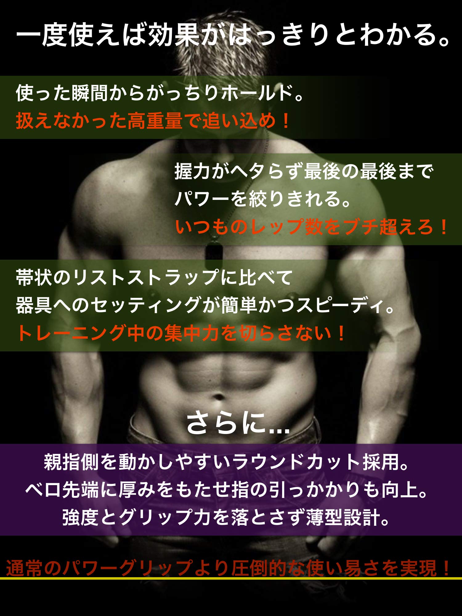 Amazon | ［ALPHA-COMFORT］ パワーグリップPRO ノンスリップラバー