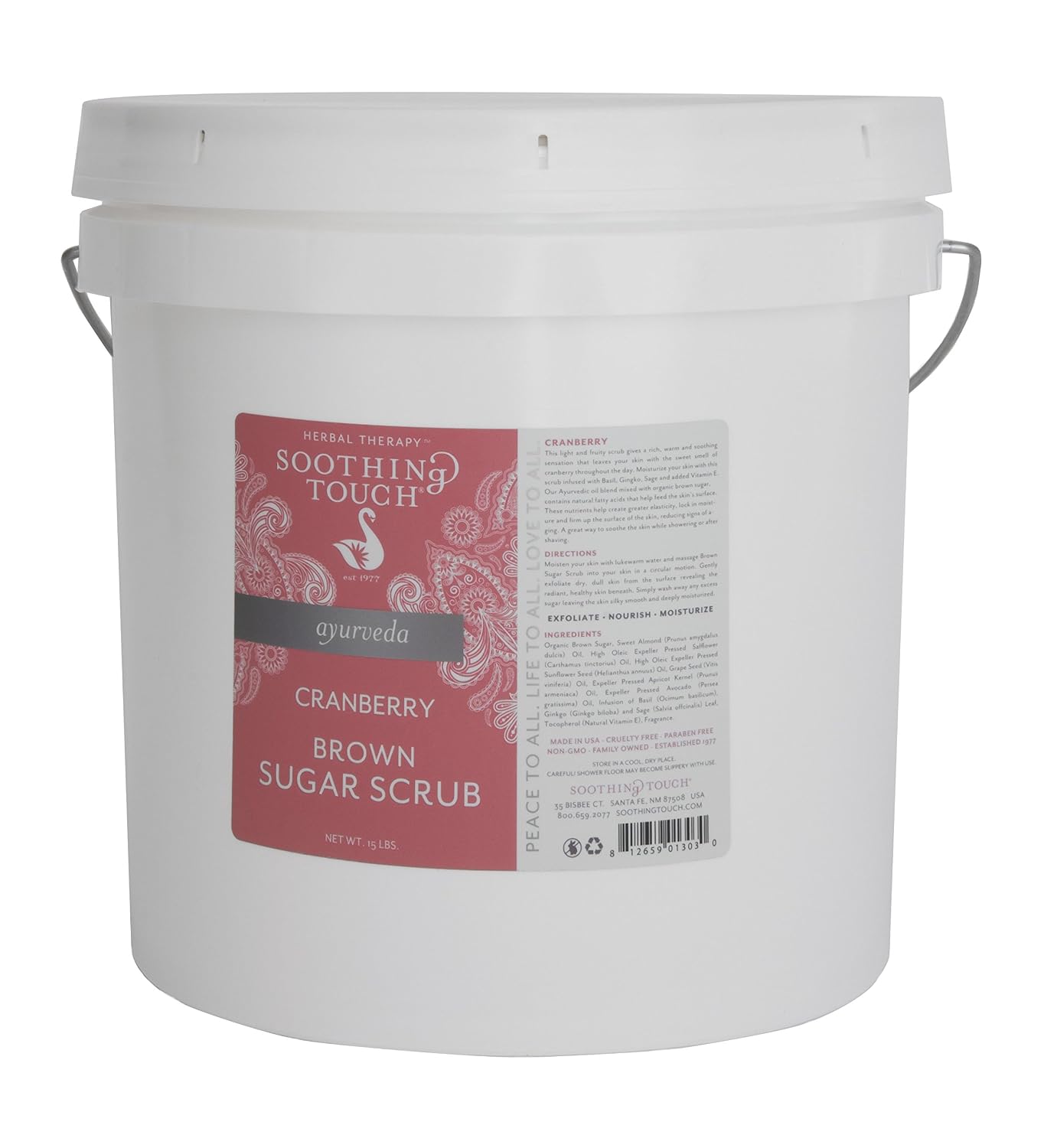 Soothing Touch Brown Sugar Scrub, Cranberry, 15 Pound - Review, Price and Buying Guide