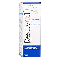 RestivOil Complex Olio Shampoo Delicato Antiforfora per Capelli da Normali a Grassi con Azione Antiseborroica e Anti Prurito, Shampoo Senza Schiuma, 250 ml