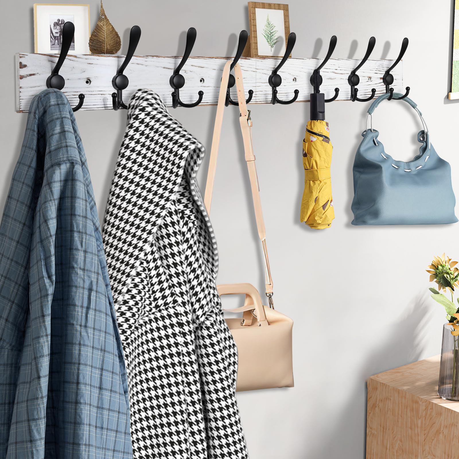 FORSOMEONE 3way MOUNT COAT フォーサムワン Amazon.com: Kuhome 32.2'' Large Coat Rack Wall Mount Coat