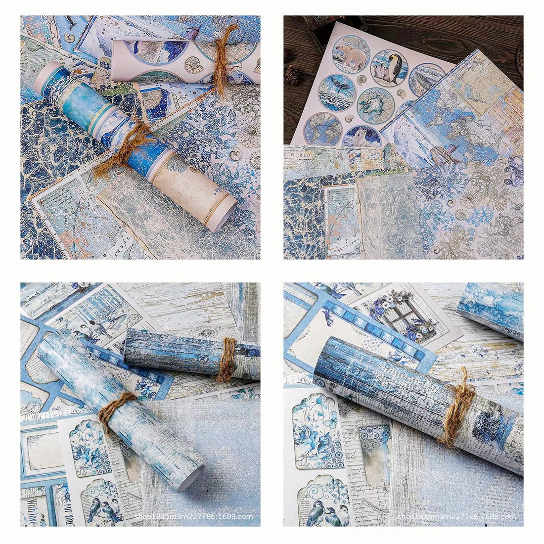 31 arkuszy w stylu vintage, materiał do scrapbookingu, duży zestaw papieru, 19 x 18 cm, dekoracyjny papier, dziennik, scrapbooking, dzienniki, naturalna sztuka, artykuły rzemieślnicze, dekoracja, do