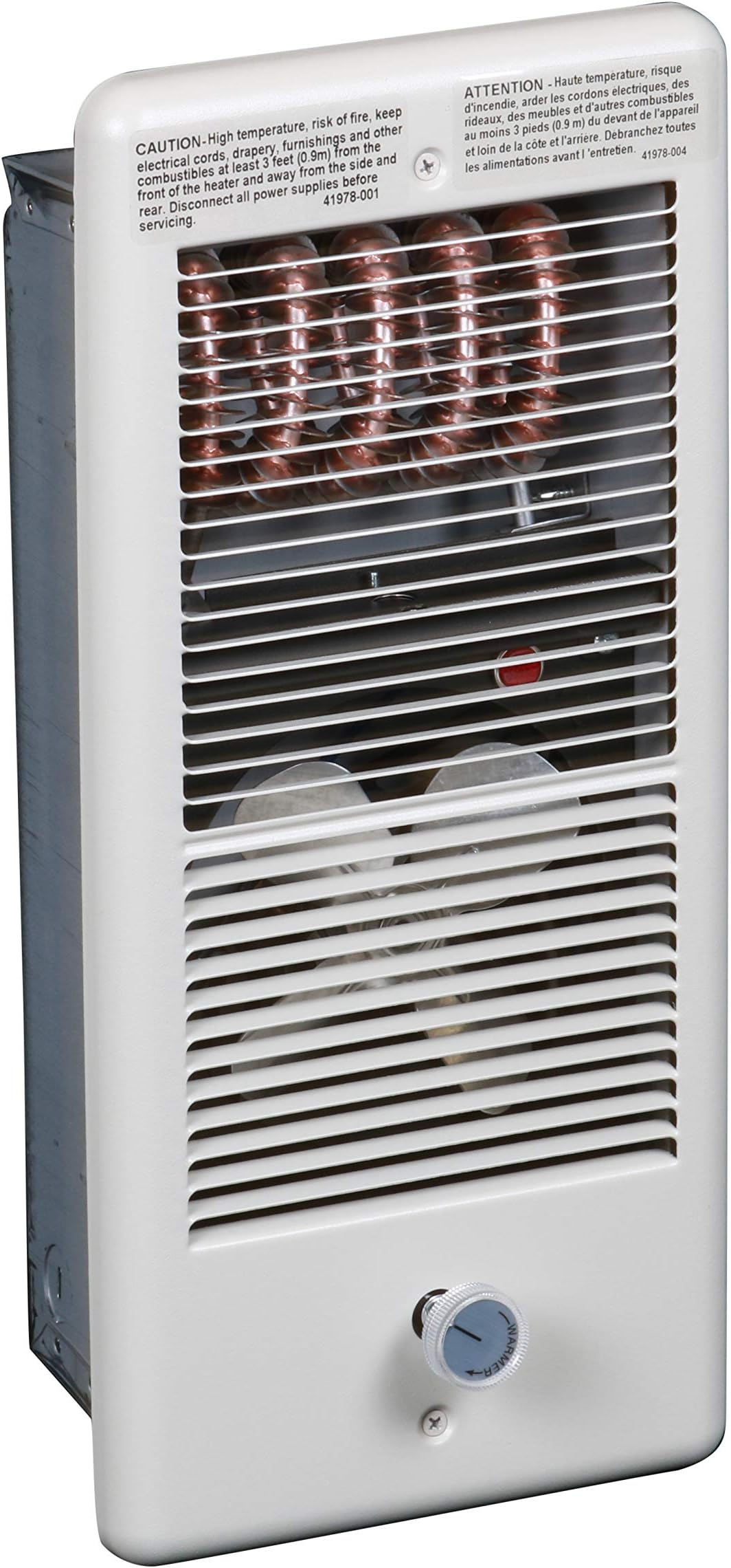 TPI CORP E4315TRPW in-Wall Vent Heater White