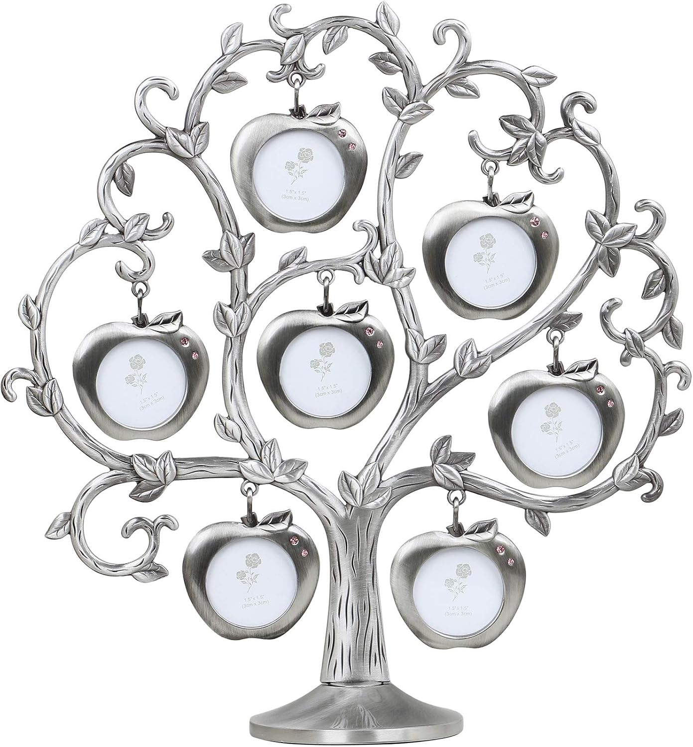 TRIXES Family Tree Photo Frame Multi Picture Frame Apple Tree with