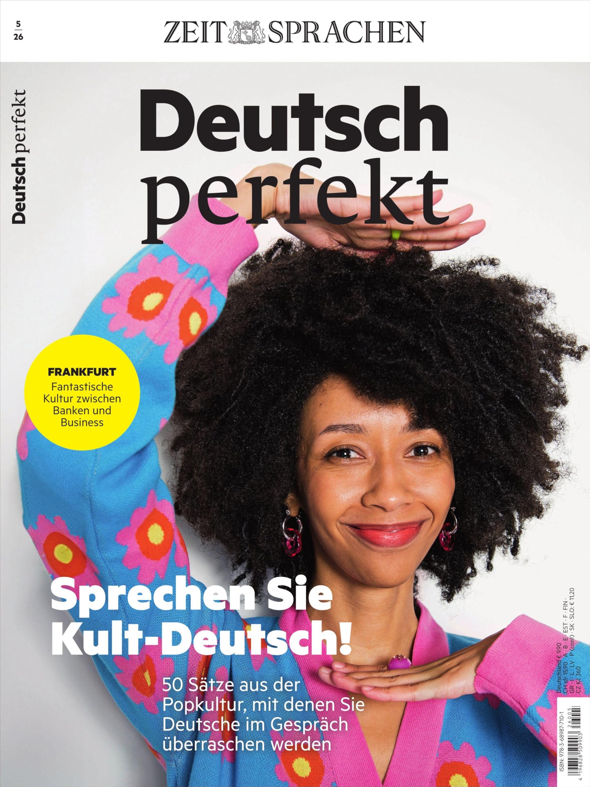 Deutsch perfekt Magazin 5/26: Sprechen Sie Kult-Deutsch! 50 Sätze aus der Popkultur, mit denen Sie Deutsche im Gespräch überraschen werden.