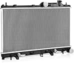 Engine Coolant Radiator Assembly with Transmission Oil Cooler Compatible with Subaru Forester 09-13, Impreza 08-16, Outback 05-14, Crosstrek 13-17, 2.0L 2.5L H4 Engine, Automatic Trans.