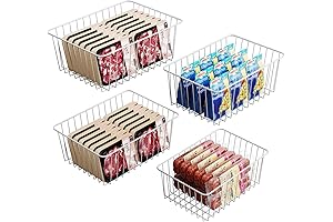 iSPECLE Freezer Organizer Bins: The Ultimate Food Organization Solution