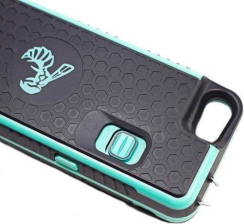 Yellow Jacket Pistola de aturdimiento de alta potencia + protege, recarga tu iPhone 7, 7s, 8, SE + oculta dentro de una funda duradera resistente al