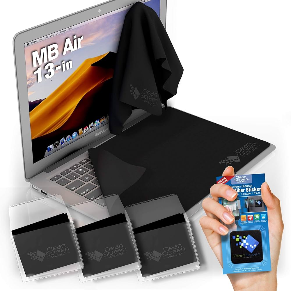 Screen Keyboard Imprint Protection Blanket Microfiber Liner And Cleaning Cloth