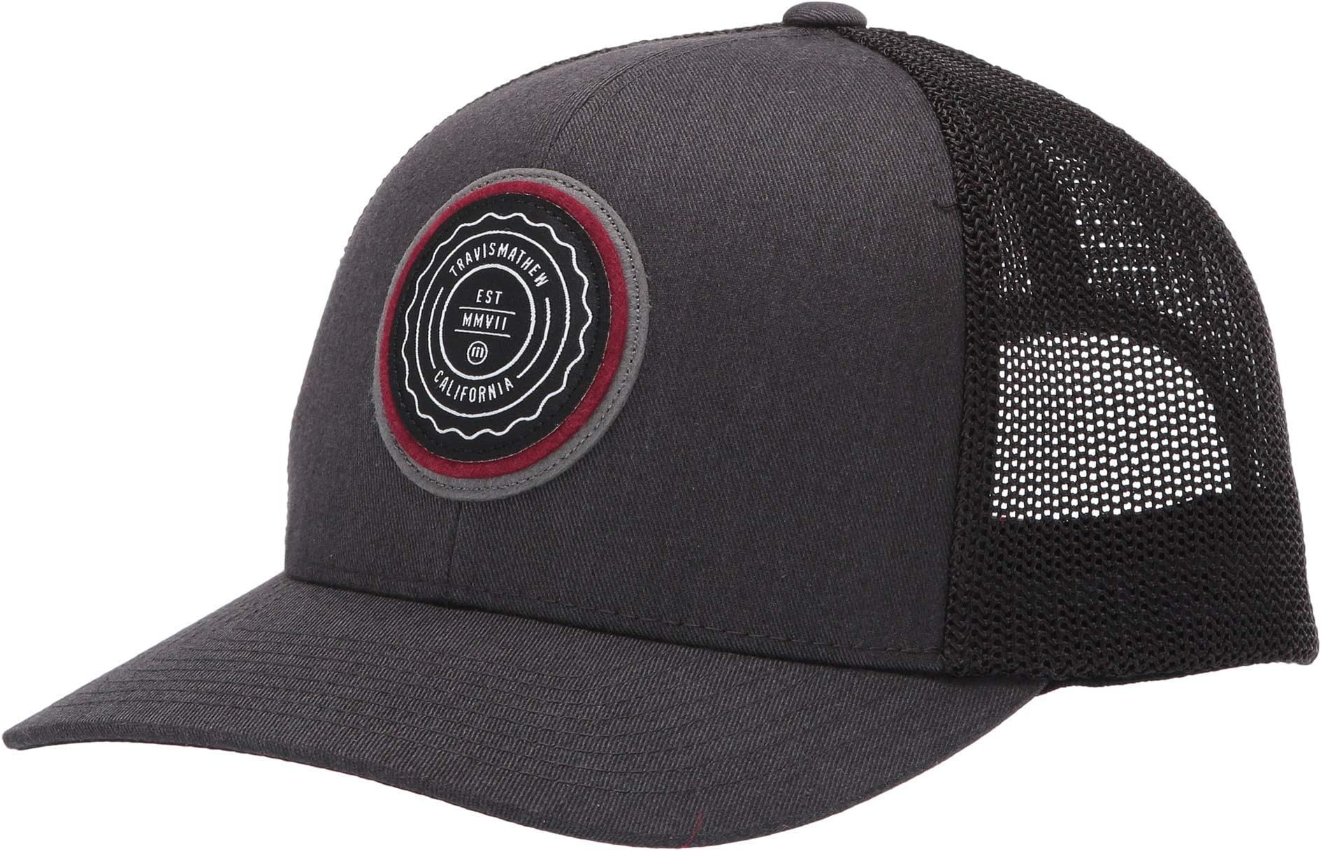 TRAVISMATHEW The Patch Heather Grey Pinstripe One Size