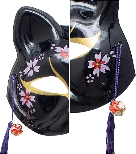 Miniatura 9 de 3 piezas de Kitsune Inu Boku zorro gato lindo cosplay media máscara de Navidad