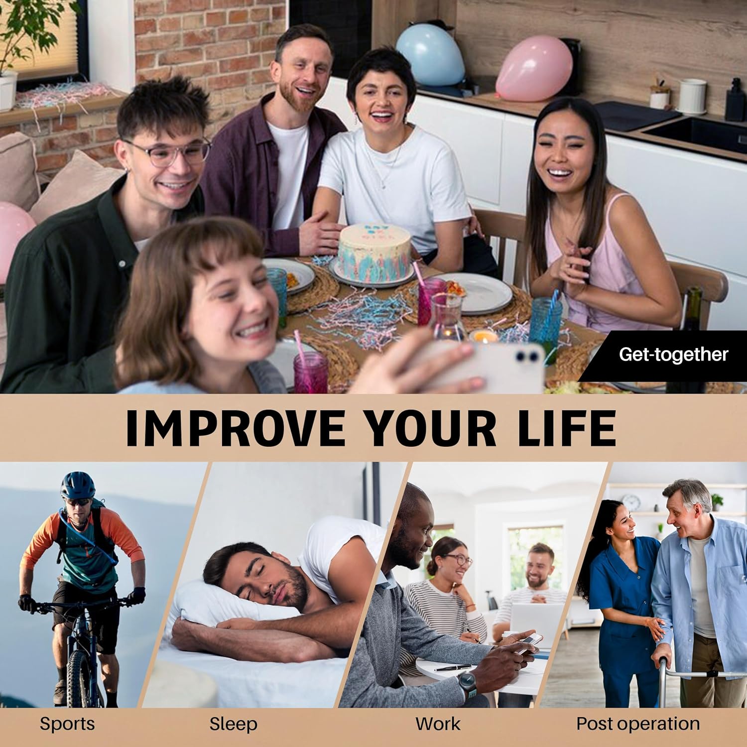 Incontinence Underwear for Men Washable Absorbent 2.3 oz Leak Proof Prostate Bladder Control Boxer Briefs 1 Pack (Black, 2XL) - Image 8