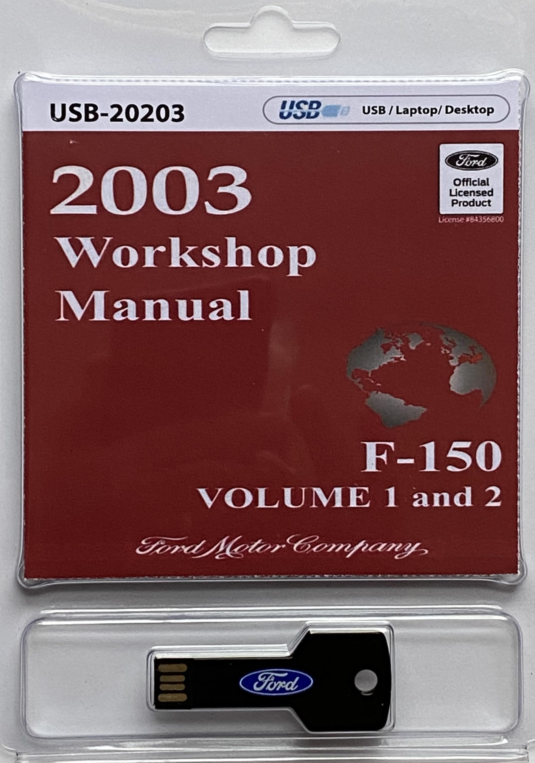 2003 Ford F-150 Truck Workshop Manual (Volume 1 and 2)