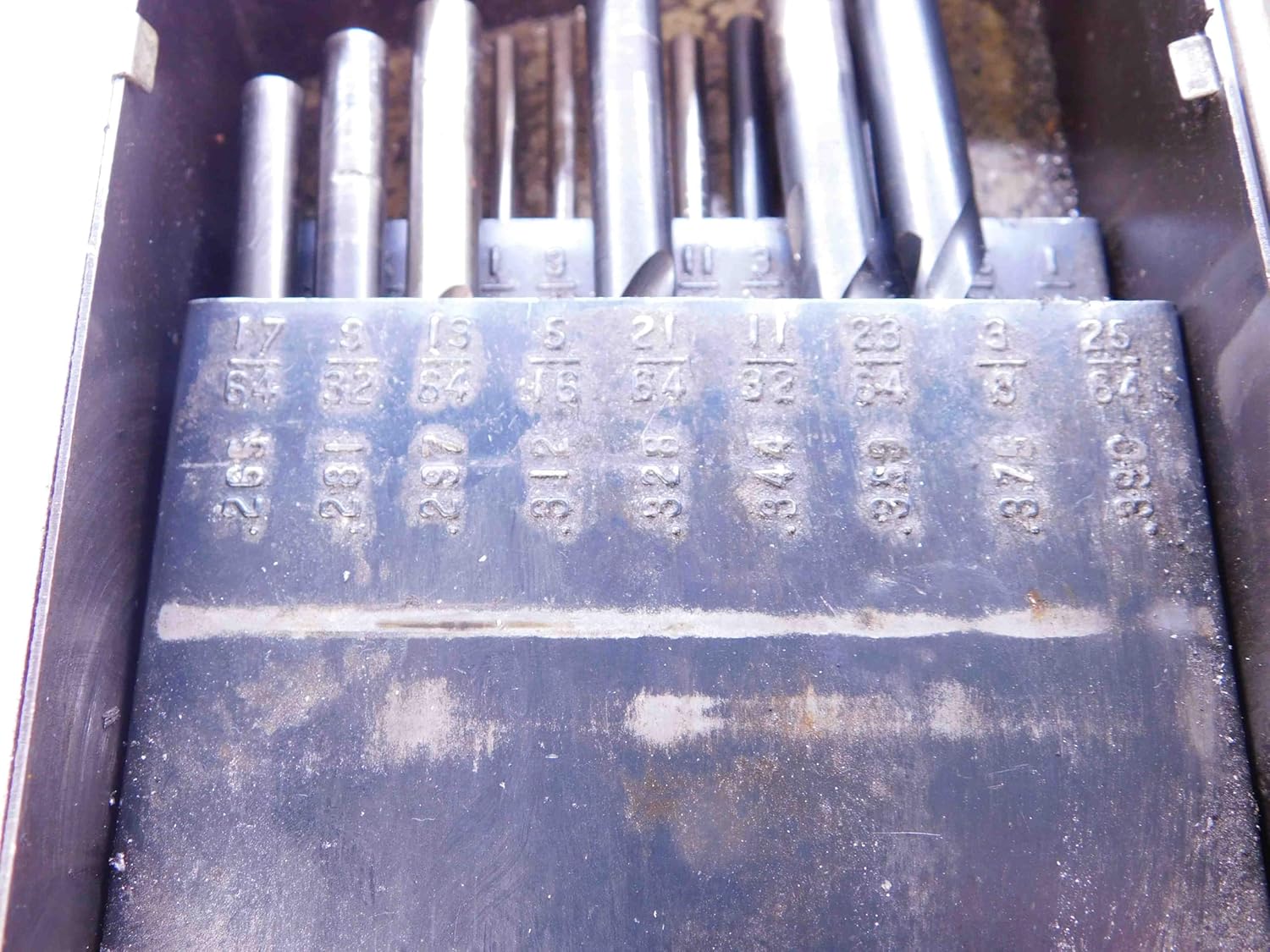 Set of Huot HSS Twist Drill BIT Indexes Letter and FRACTIONAL Sizes UP to 31/64" - NS2693LVR