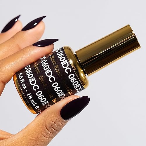 Miniatura 2 de DND - Juego de esmaltes de gel, 1 esmalte de gel y esmalte de uñas, raíz de remolacha 060, 0.5 onzas líquidas