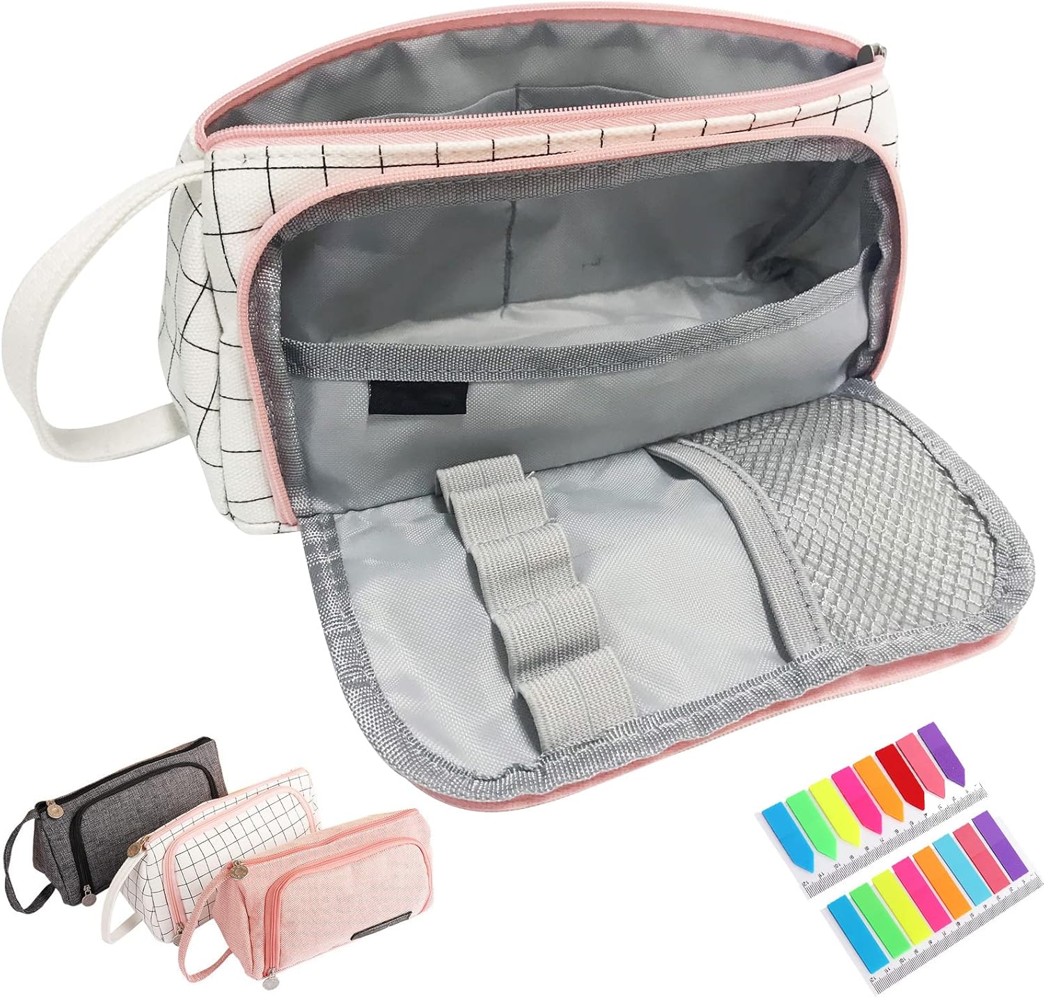 Astuccio Scuola 72 Slot - Portamatite Rimovibile Viola Per Cancelleria - Foto 12