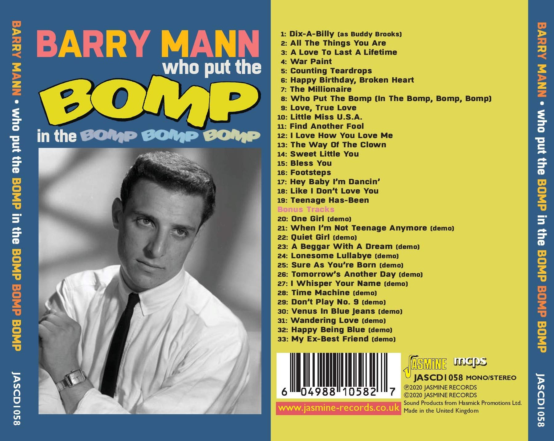 Who Put The Bomp In The Bomp Bomp Bomp