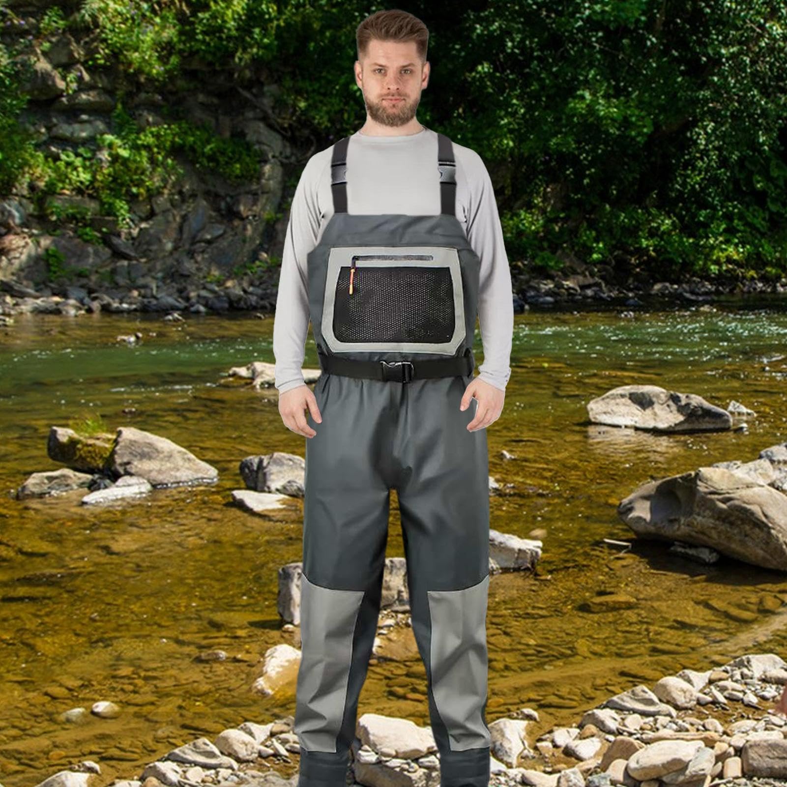Waders da caccia impermeabili, pantaloni waders da pesca - Pantaloni impermeabili per barche,Pantaloni impermeabili per pesca, caccia, campeggio, nautica