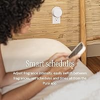 Vista 6 de Pura & Illume - Recambio de aroma para el hogar, difusor de aire inteligente, hasta 120 horas de fragancia de lujo por recambio, esencial