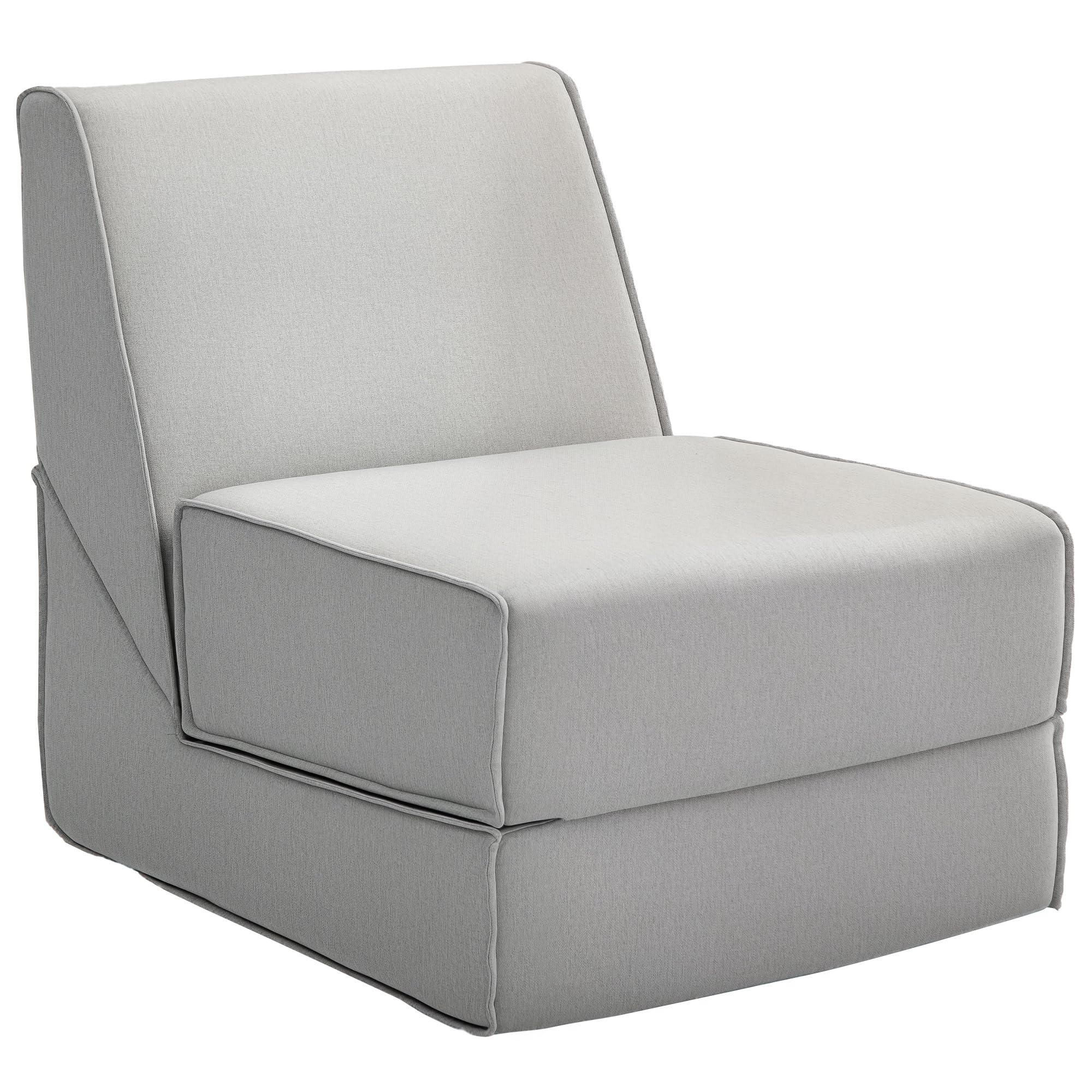 Poltrona Relax Da Pavimento HOMCOM | Convertibile In Chaise Longue | Grigio - Foto 10