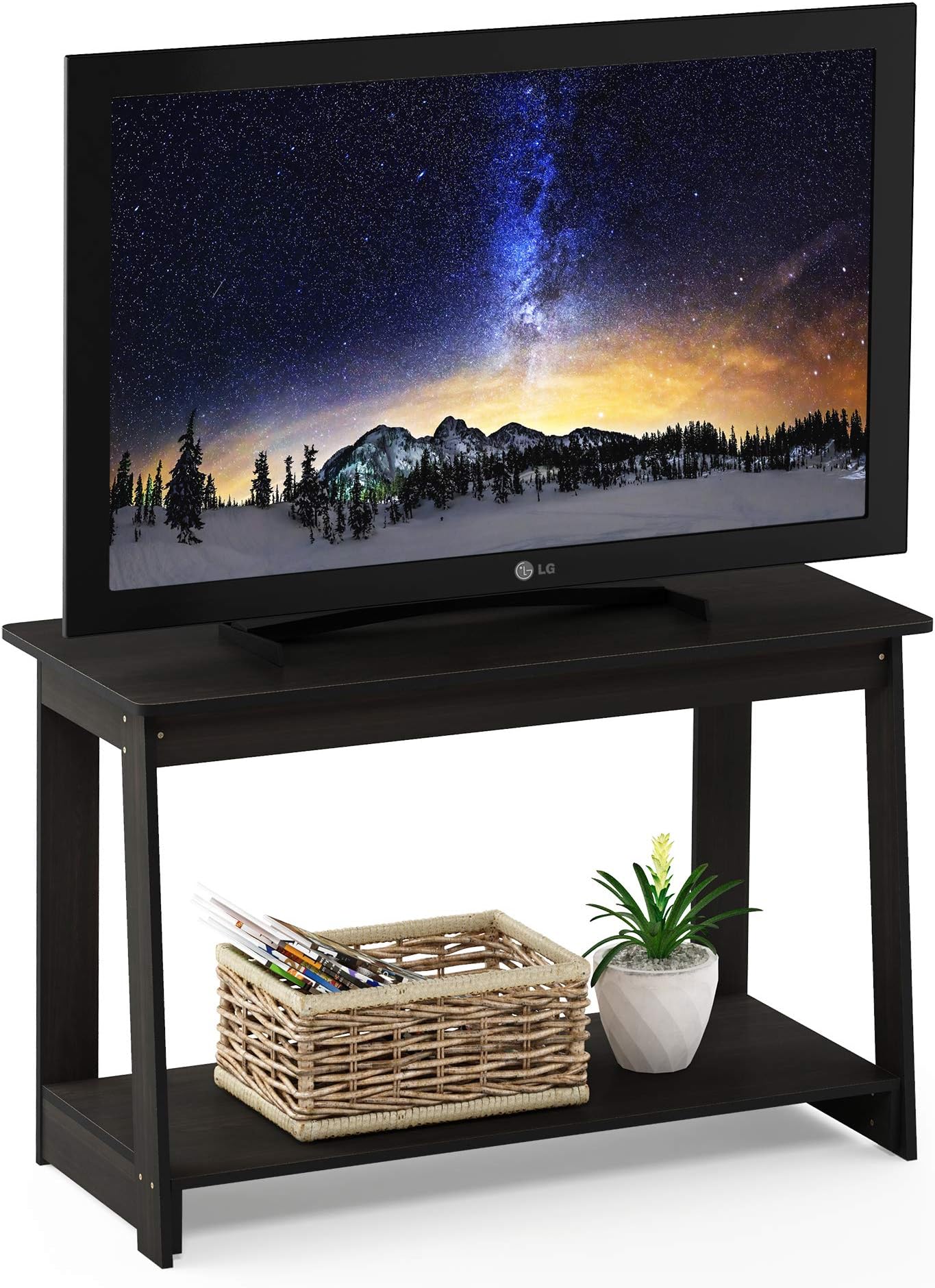 Furinno Beginning TV Stand, Espresso