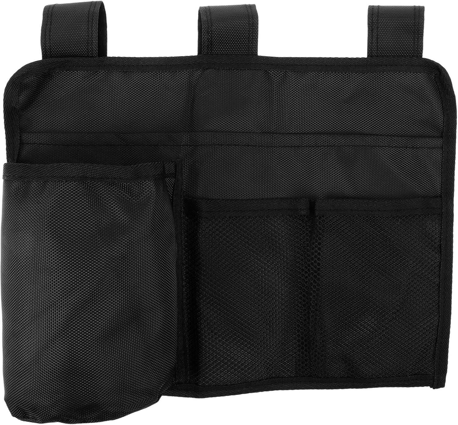 Outanaya Beach Chair Storage Organizer Multiple Pockets Versatile Bedside Cup Holder and Hammock Accessory for Easy Outdoor Use Hanging Bag for Chairs and Beds