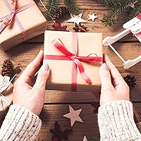 Vista 6 de ValBox Cajas de regalo de 9 x 4.5 x 4.5 pulgadas, paquete de 12 cajas de papel reciclado marrón de papel kraft para fiestas, bodas, Acción