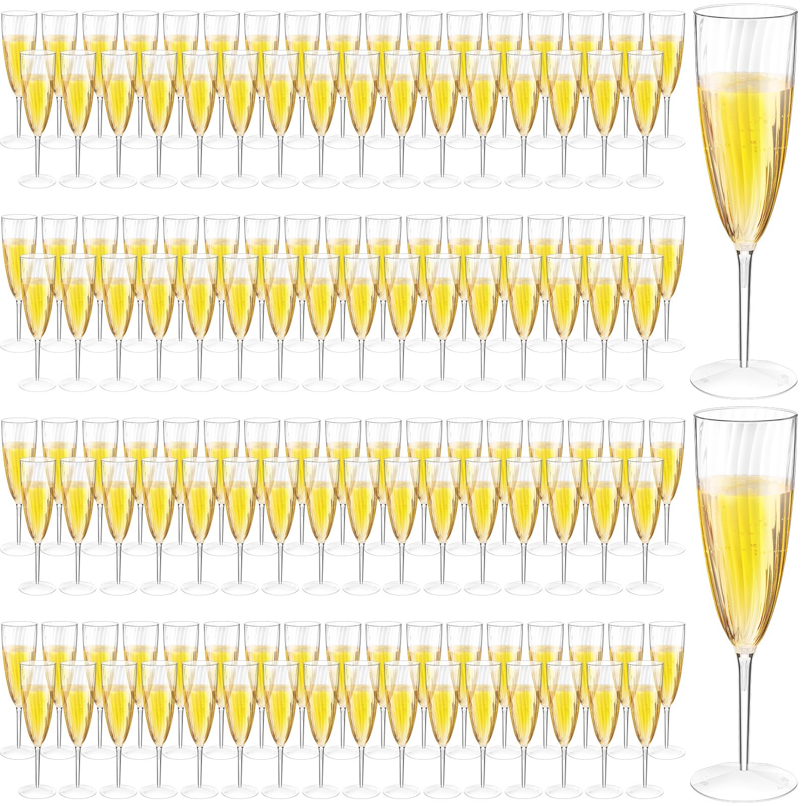 Gerrii Disposable Plastic Champagne Flute Plastic Champagne Flutes ...