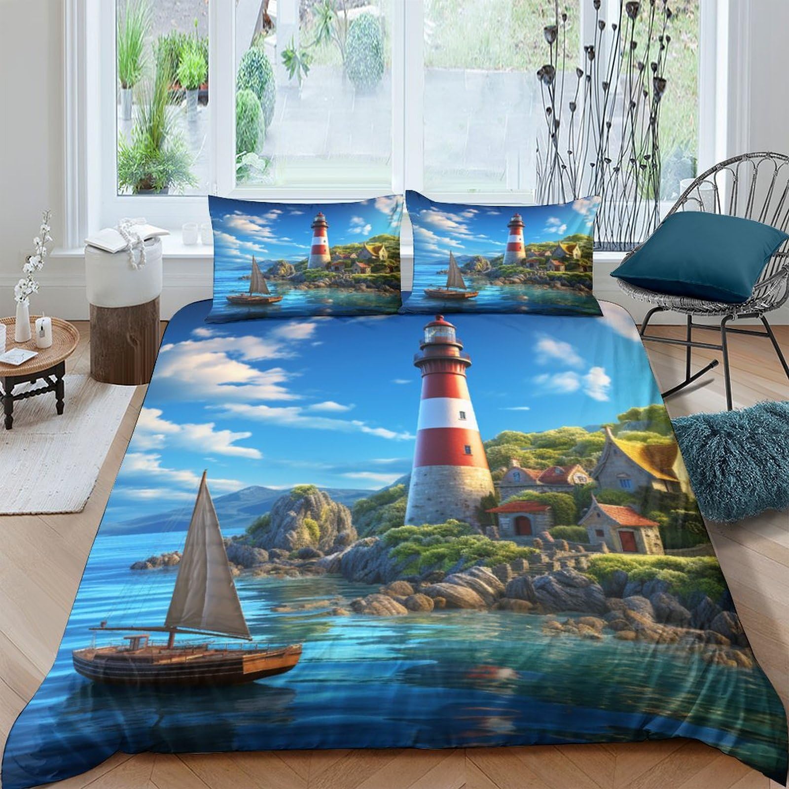 Housse de couette 220x240 respirante avec fermeture éclair pour un sommeil réparateur