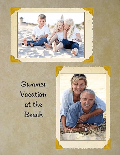 Miniatura 7 de 50 hojas de papel de cubierta de pergamino de la vejez de 65 libras, hojas de colores con peso de cartulina 8.5 x 11 pulgadas, tamaño de carta