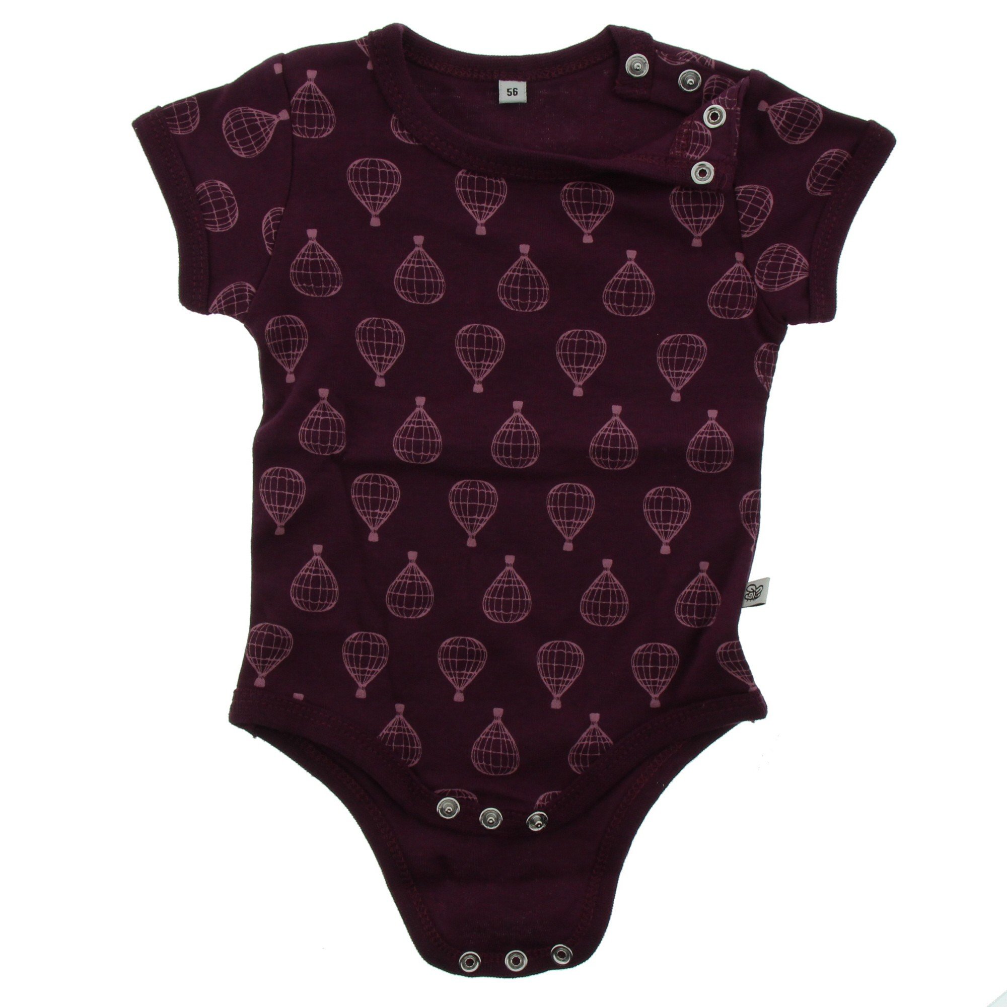 PIPPI Body dziewcz?ce SS AO-printed (4 sztuki) body formuj?ce, fioletowe, 92, liliowy, 92