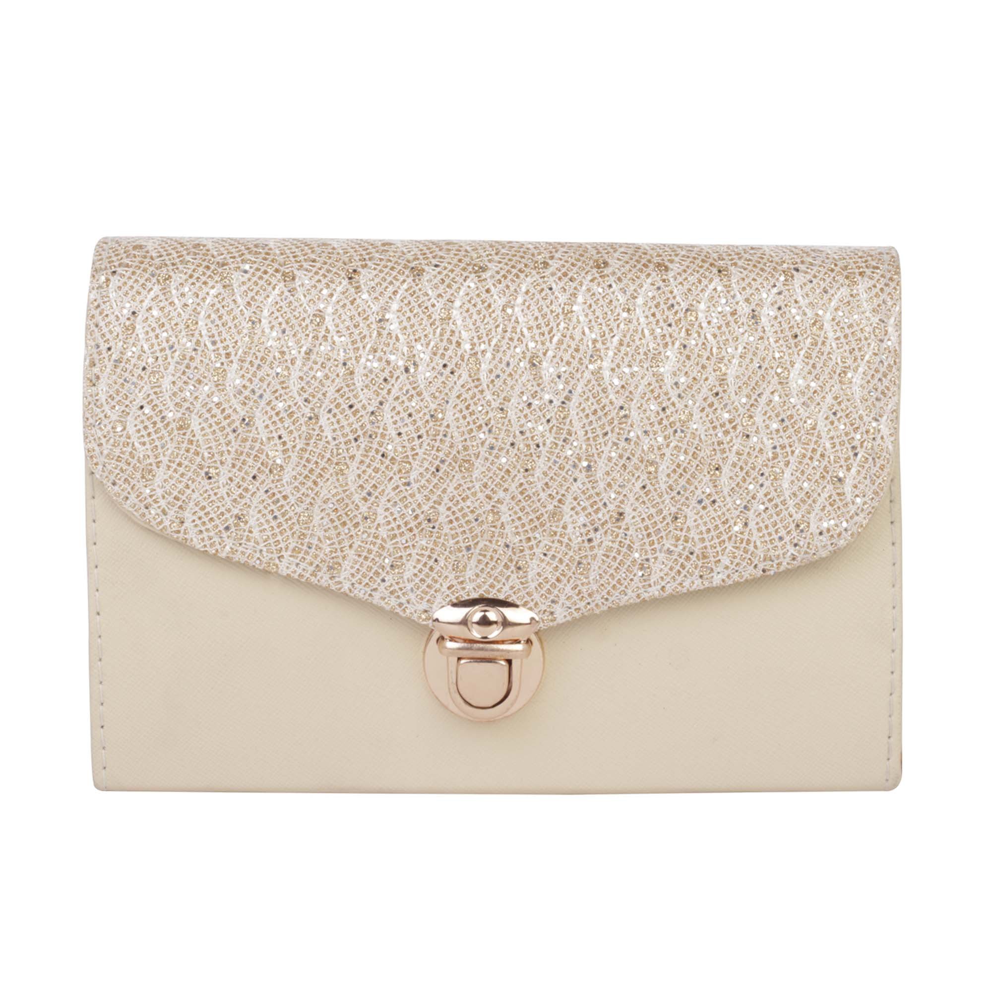 XELIG Womens Girls Party Cross Body Sling Bag with Golden Color Chain (Golden Color) (B0BMJM262Y) Amazon Price History, Amazon Price Tracker