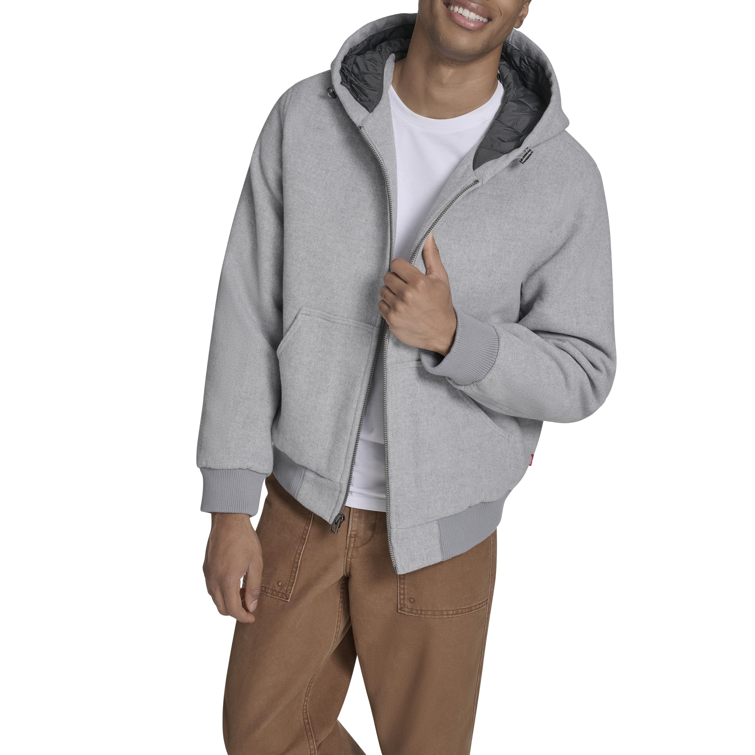 Men's Lightweight Active Soft Shell Jacket With Hood