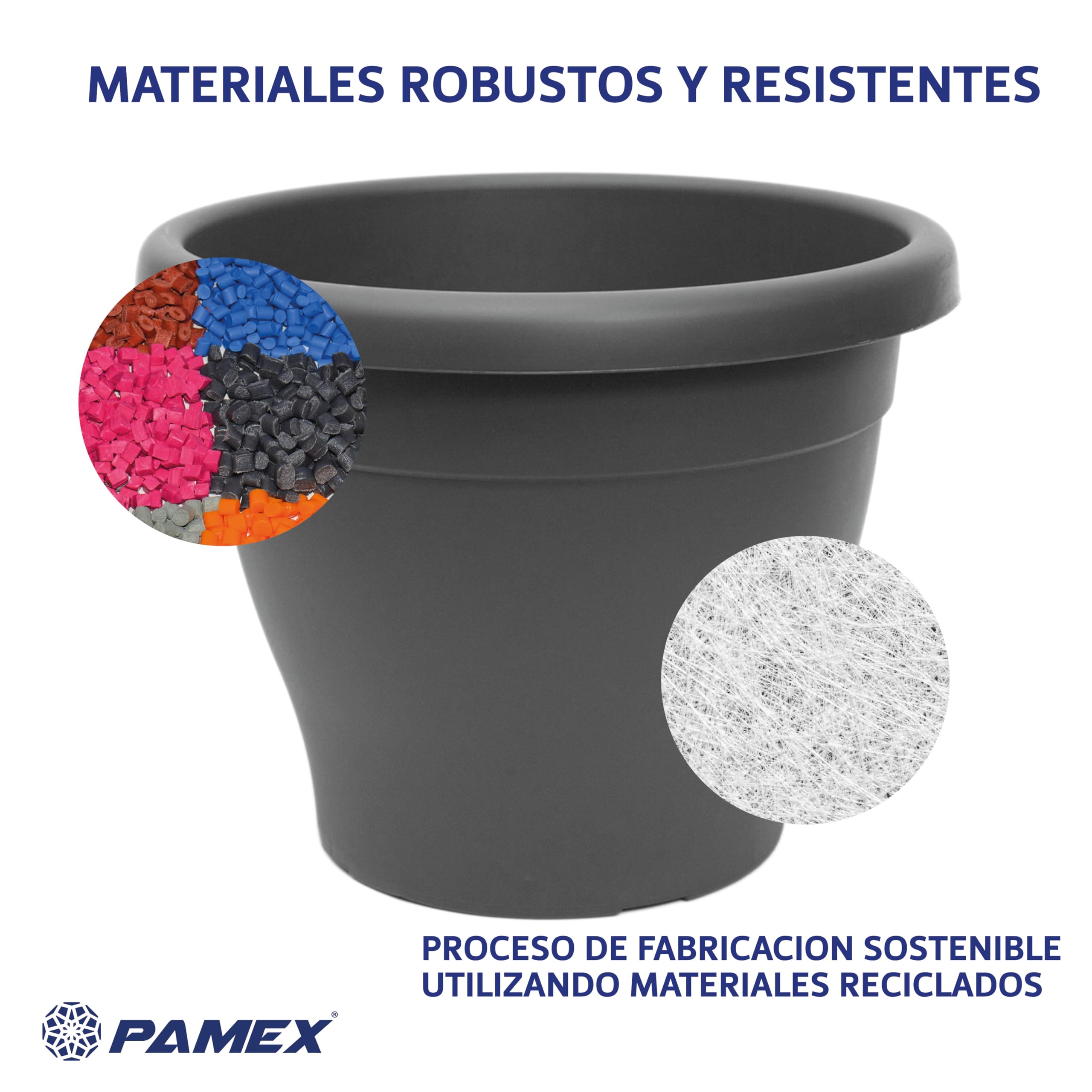 STEFANPLAST - Vaso Gerla - Modello Mediterraneo 40 cm