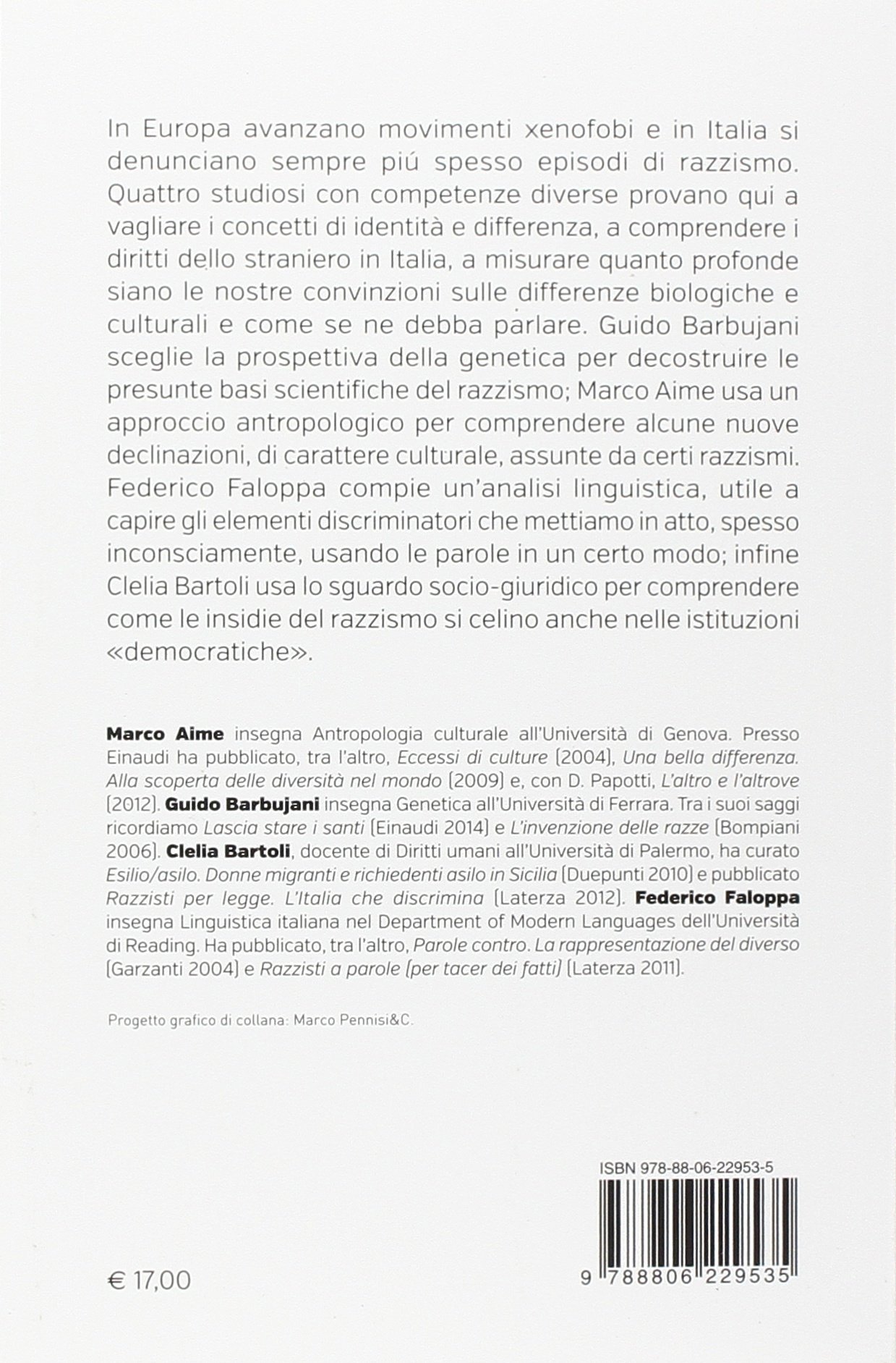 Contro il razzismo. Quattro ragionamenti