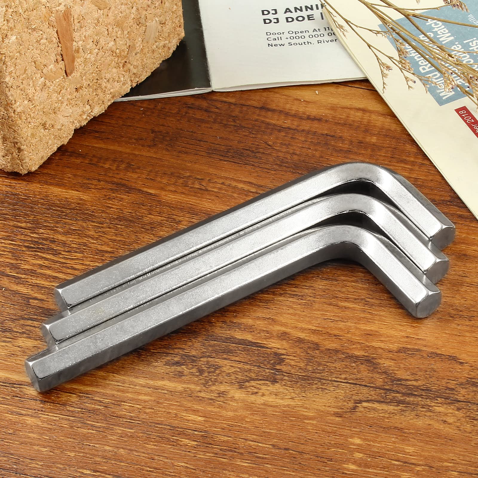 Amazon | Piutouyar 10mm 六角棒 L型 レンチ 3点セット バイク 家具