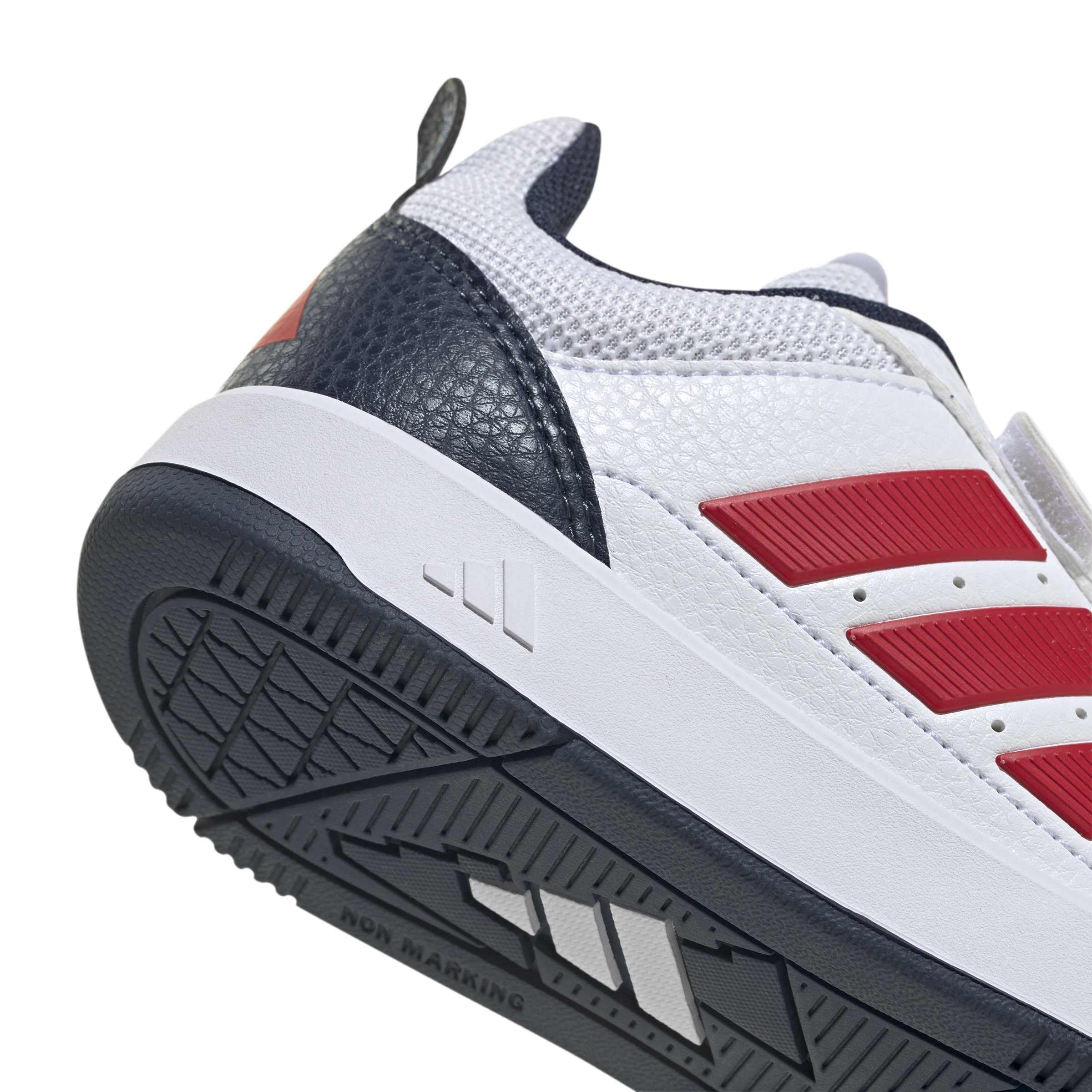 adidas Uniseks - dzieci Tensaur Sport 3.0 Hook And Loop Kids Shoes, ftwr white/collegiate red/collegiate navy, 29 EU