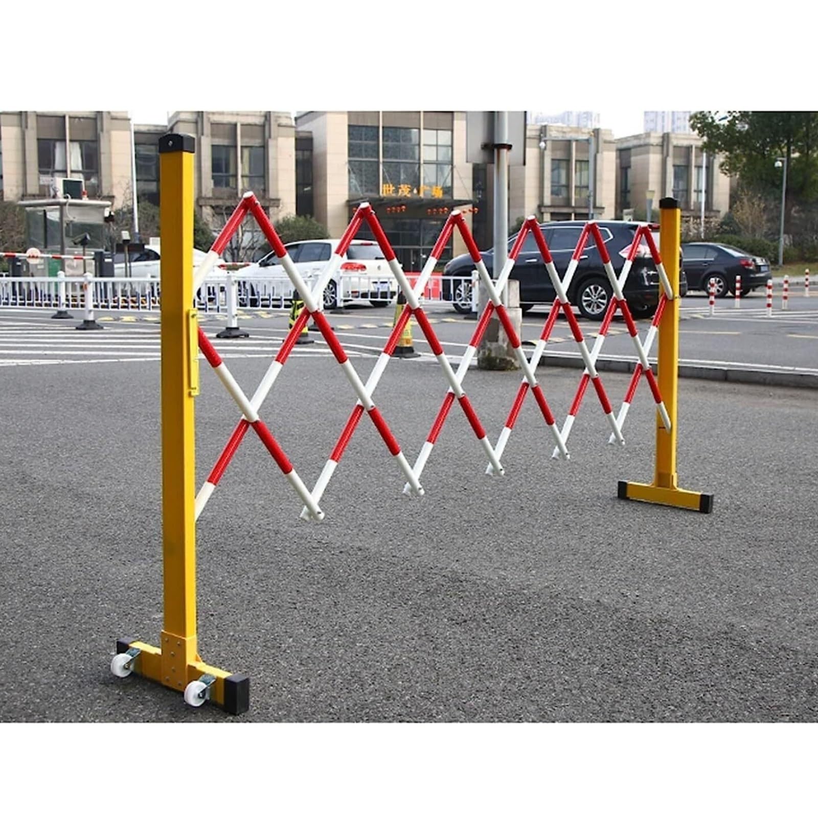 Retractable Traffic Barricade Expandable Barricade barrier