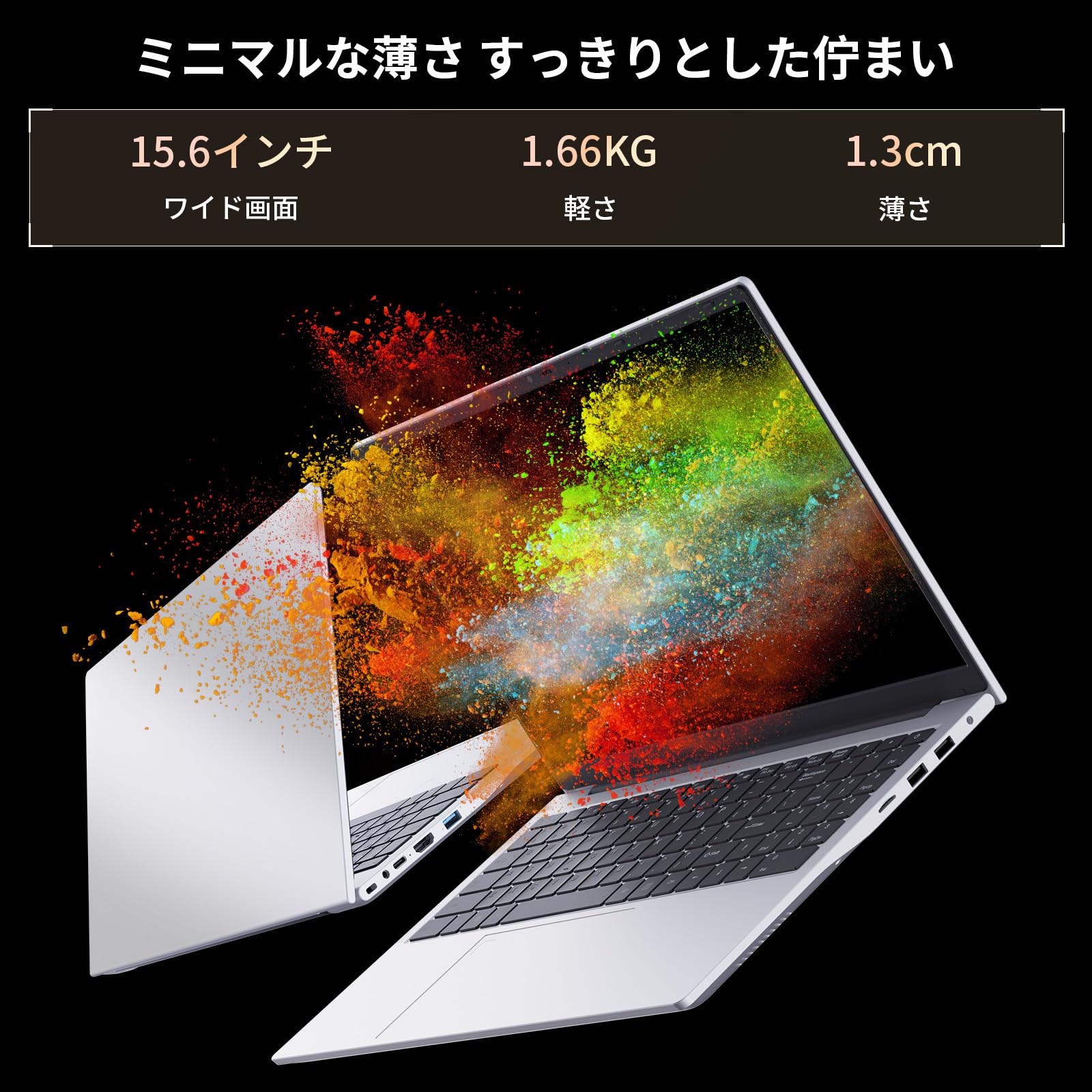 Amazon.co.jp: ノートパソコン Office 2024 搭載 AMD 3050EノートPC