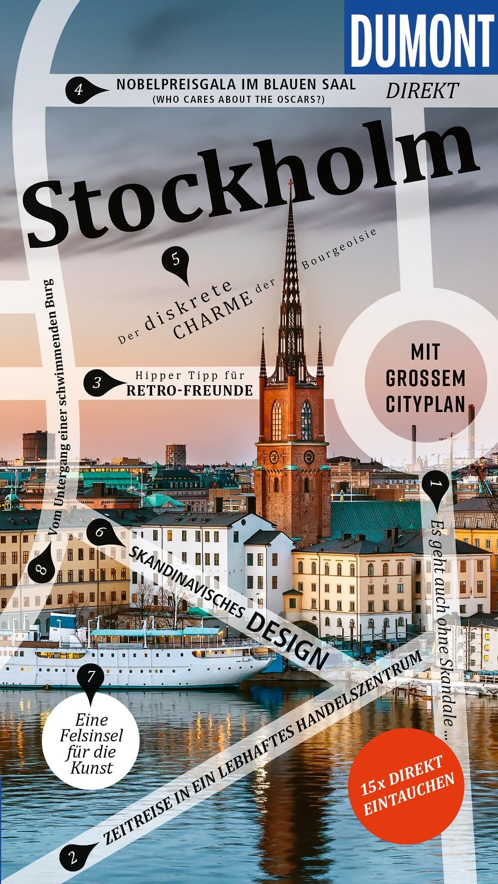 DUMONT direkt Reiseführer Stockholm: Mit großem Cityplan