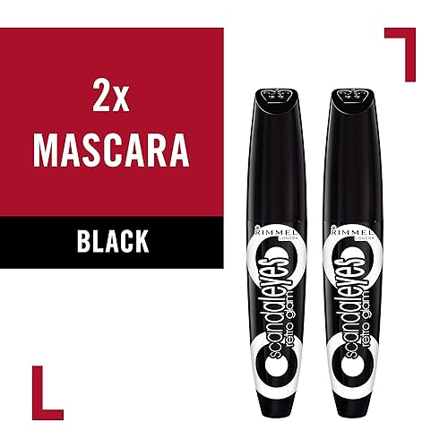 Miniatura 9 de Mascara de pestañas Scandaleyes Retroglam 041 onzas líquidas Extreme black