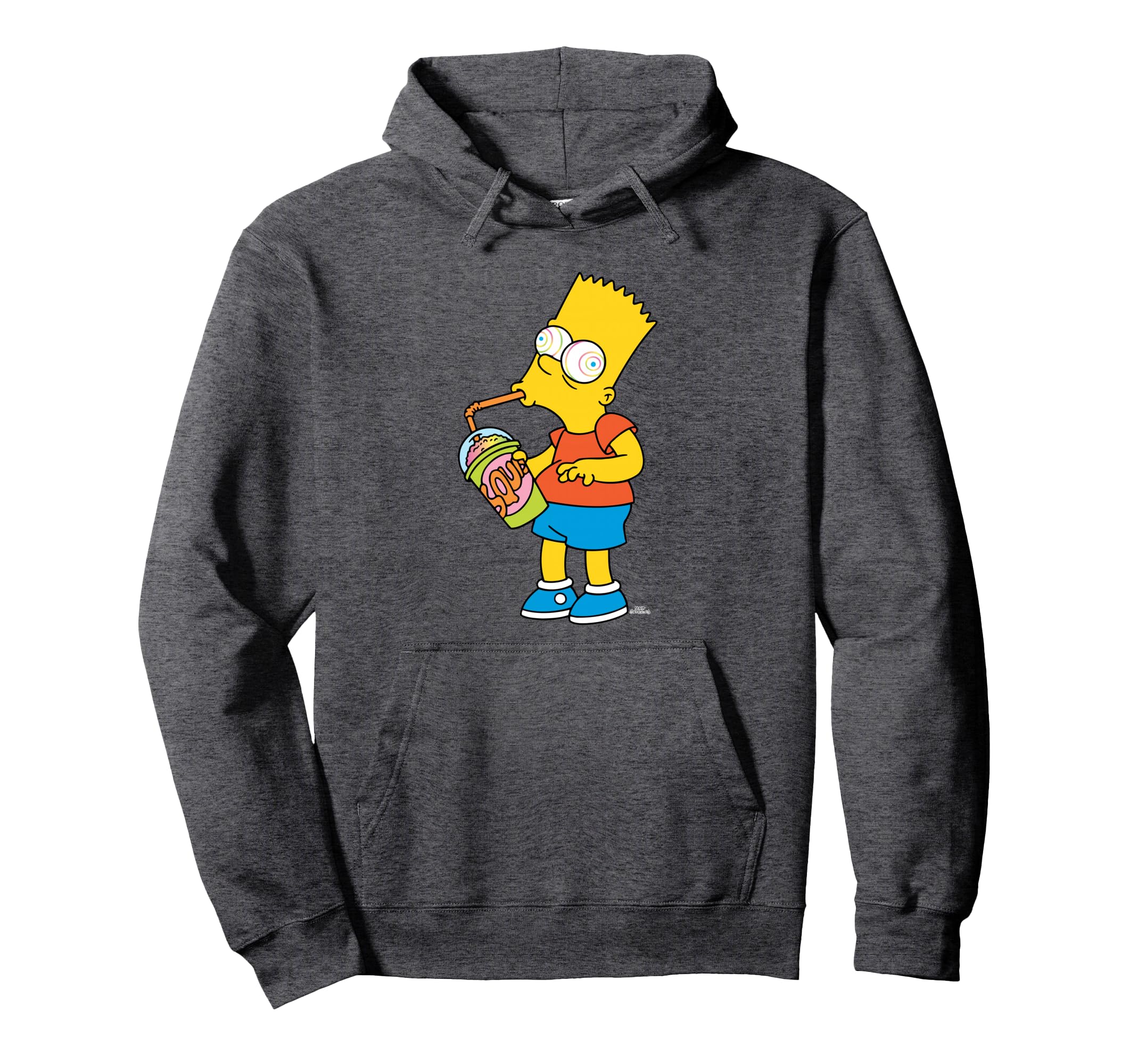 - The Simpsons Bart Simpson Squishee Brain Freeze Pullover Hoodie