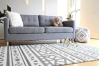 Vista 14 de Cushmat Elegante alfombra de juego de espuma reversible (grande, Explorer - rosa ceniza) - Tapete de juego suave, impermeable y duradero para bebés