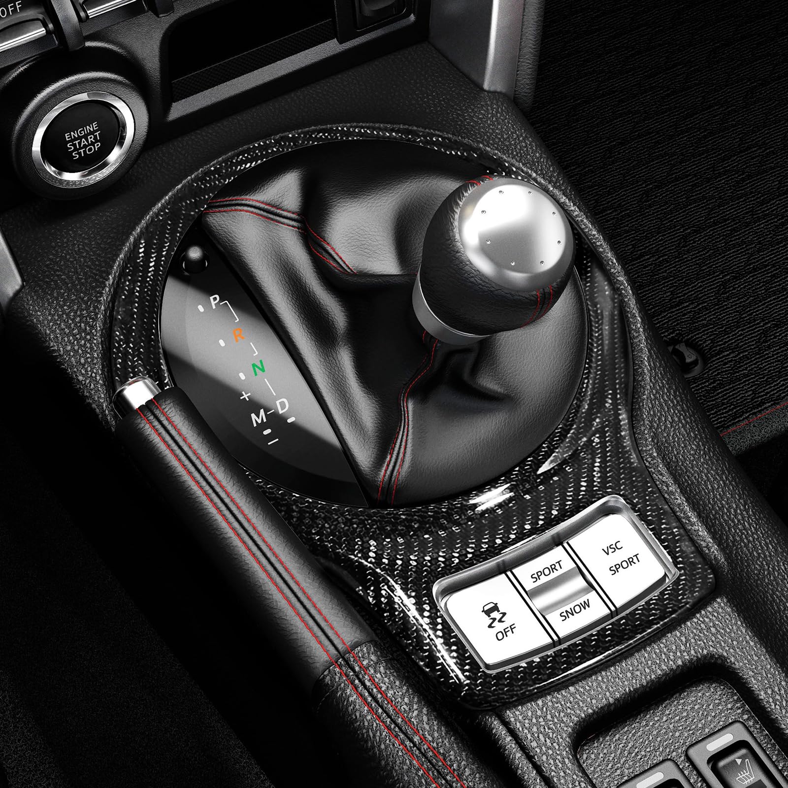 Amazon | MUMAREN トヨタGT86/スバルBRZ 2012-2015に適用 カーボン