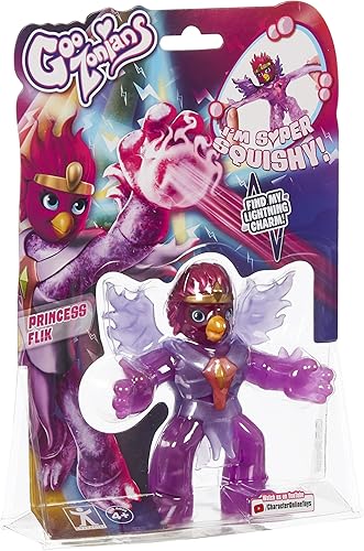 Miniatura 8 de Goozonians Hero Pack Princess FLIK. Juguete elástico y blando para niñas. Descubre encantos ocultos. Figuras de acción coleccionables. Regalo de