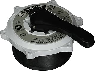 Hayward SPX0710XBA Key Cover and Handle Assembly Replacement for Hayward Multiport and Sand Filter