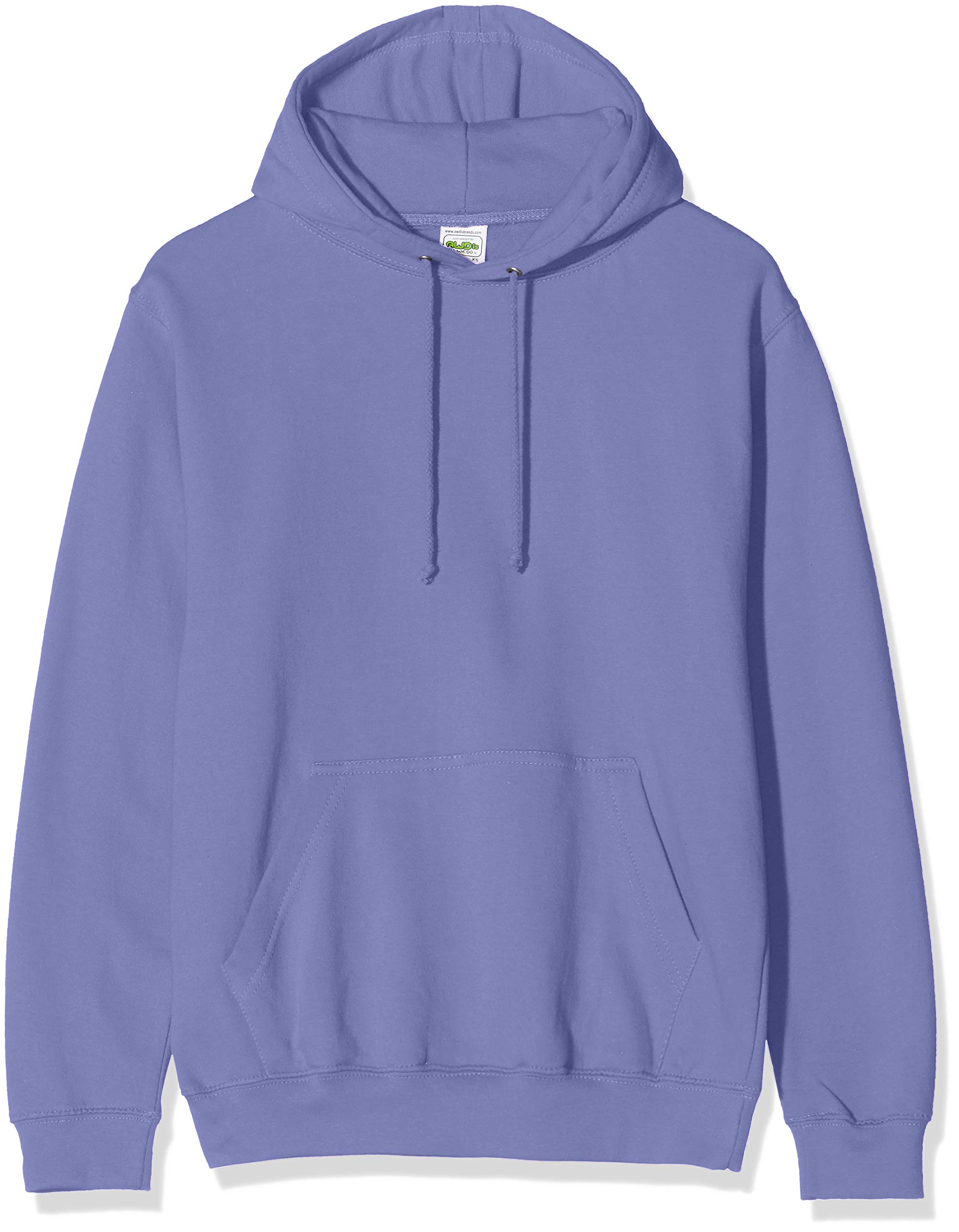 AWDis Men's College Hoodie, Purple (True Violet), XXX-Large