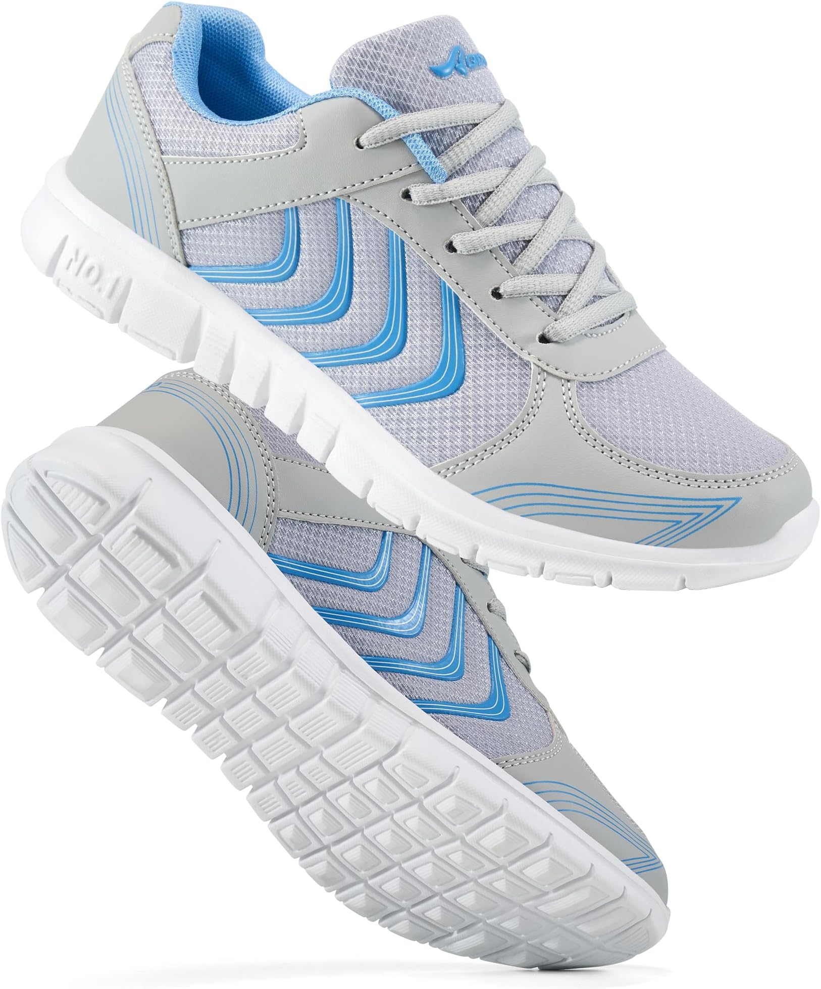 DUOYANGJIASHA Lightweight Walking Shoes for Women: Comfortable & Breathable Mesh Fashion Sneakers for Daily Wear - Casual Non Slip Tennis Shoes for Workout Gym Travel