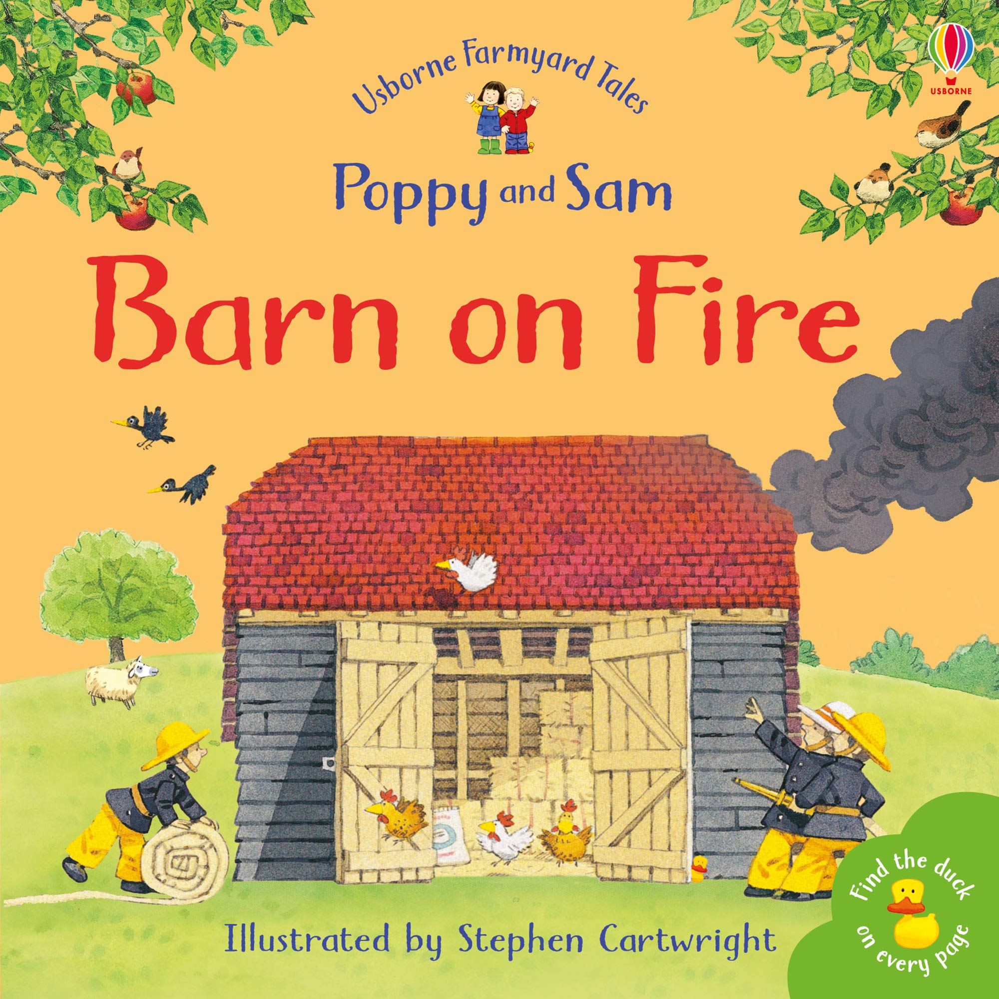 Usborne GB Farmyard Tales Stories Barn on Fire