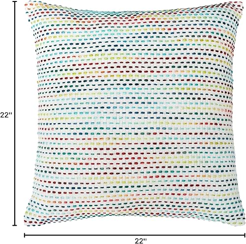 Miniatura 7 de carol & frank Ella - Almohada (22 x 22 pulgadas), multicolor